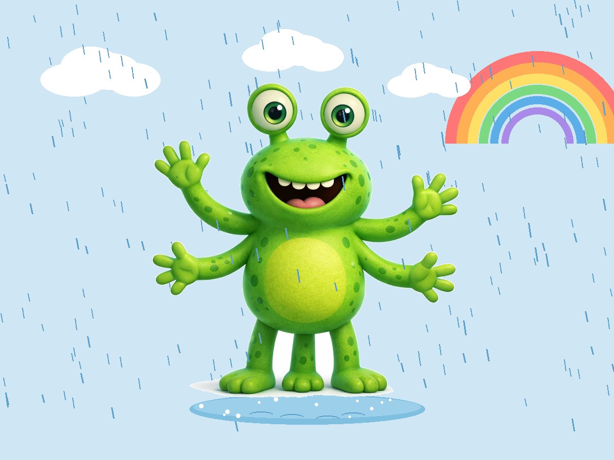 Ishkadoo illustration for &lsquo;It rained! It RAINED! (A report.)&rsquo;